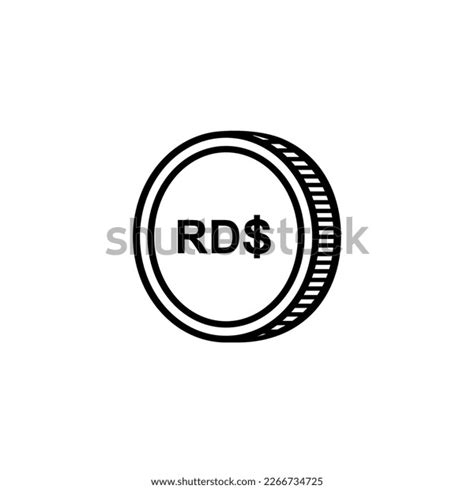 Dominican Republic Currency Symbol Dominican Peso Stock Vector (Royalty ...