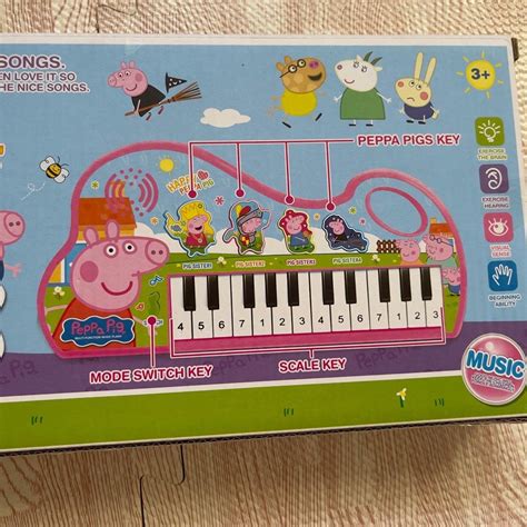 Peppa Pig Piano Toy, Hobbies & Toys, Toys & Games on Carousell