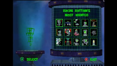 Spongebob Battle For Bikini Bottom All Robots Descriptions Bikini Bottom S Most Wanted YouTube