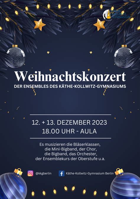 Weihnachtskonzerte