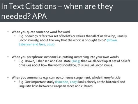 Harvard And Apa Referencing