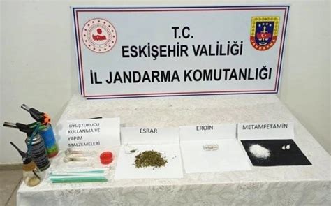 Eskişehir de Uyuşturucu Operasyonu 2 Tutuklama Haberler