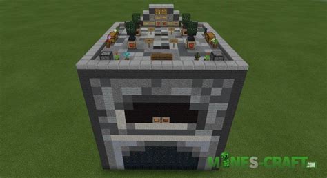 Large Redstone Furnace Minecraft Pe 0170 Mines