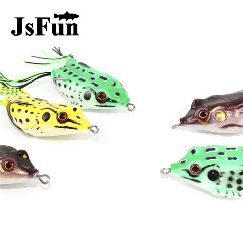 Aliexpress Buy 5Pcs Soft Frog Plastic Fishing Lures Frog Lure 6CM