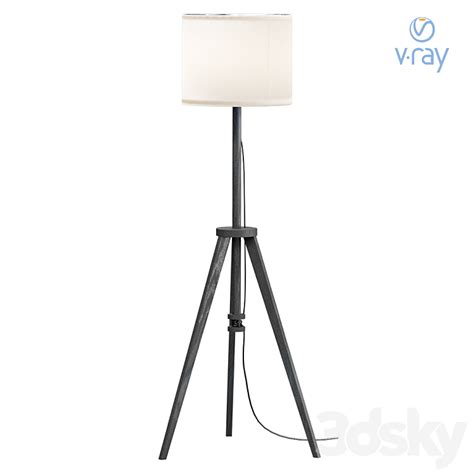 Ikea Floor Lamp Lauters Lamp Floor Lamp 3d Model