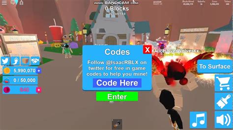 Code For 20 Rebirth Tokens Roblox Mining Simulator YouTube