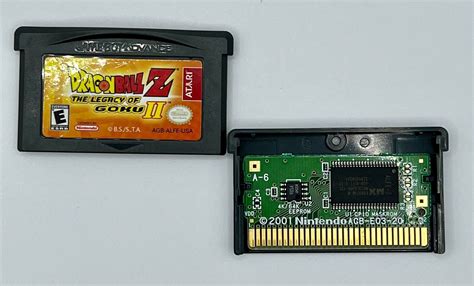 Dragon Ball Z The Legacy Of Goku Gba Nintendo Game Boy Advance Tested