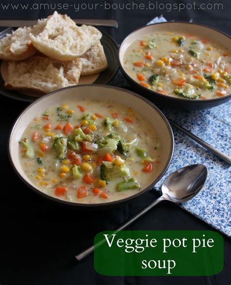 Veggie pot pie soup - Amuse Your Bouche