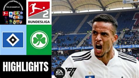 Hamburger SV vs Greuther Fürth 10 Spieltag Bundesliga 2 Highlights