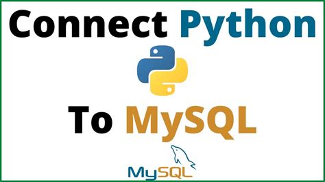 Python And MySQL Database How To Connect MySQL Database With Python