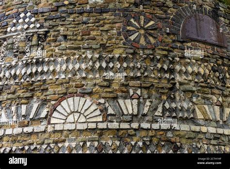 Facade Of An Old Historic Stone Tower Stock Photo Alamy