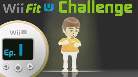 Wii Fit U Challenge 1 Setting The Challenge Youtube