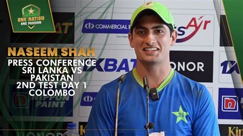 Naseem Shah Press Conference Sri Lanka Vs Pakistan 2nd Test Day 1