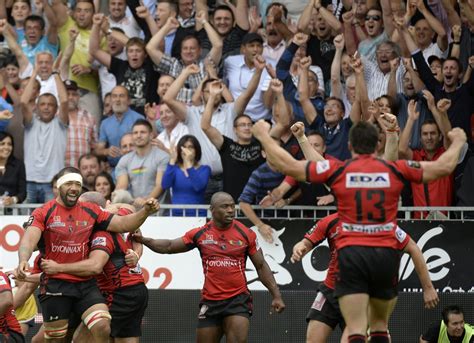 RYGBY TOP 14 Oyonnax bat Toulon 25 22 les réactions