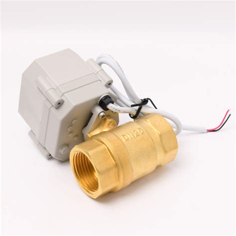 Cr Dn Way Mini Smart Water Treatment Ball Valve Electric