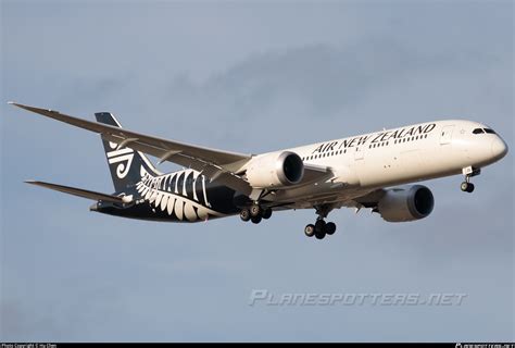 Zk Nzk Air New Zealand Boeing Dreamliner Photo By Hu Chen Id