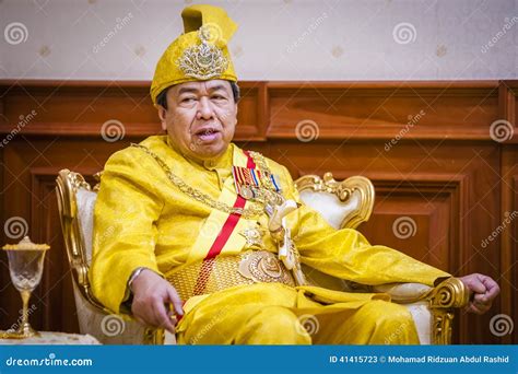 The Royal Highness Sultan Of Selangor Editorial Stock Photo Image Of