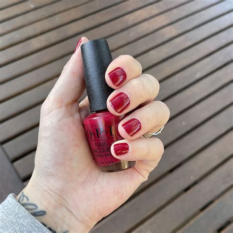 OPI's Malaga Wine Is a Classic Red With Staying Power