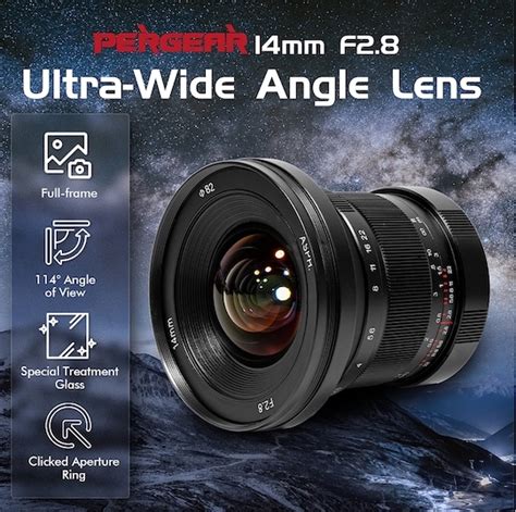 Pergear Announced A New Mm F Ultra Wide Angle Manual Focus Full