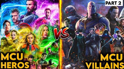 Marvel Heroes Vs Marvel Villains Part 2 In Hindi SUPERHERO