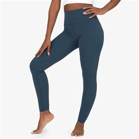 Sports Yoga Leggings Color High Waist Fitness Tight Gym Pant For Women