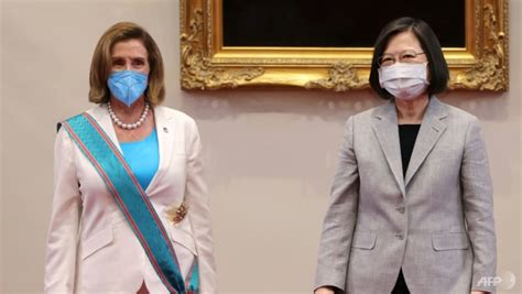 Us House Speaker Nancy Pelosi In Taiwan Key Quotes Surrounding Her