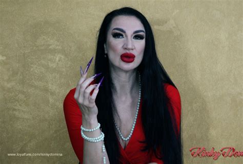 Are You Aroused By My Nails And My Voice Kinkydomina Official Photos