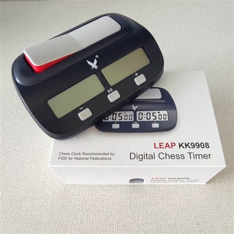 Relógio de xadrez digital LEAP KK9908 Jadoube