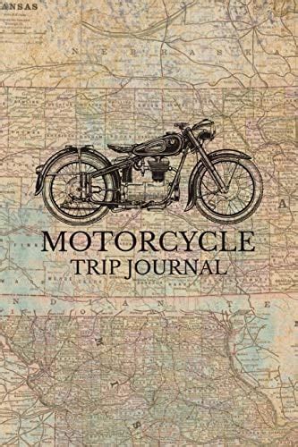 Pre Owned Motorcycle Trip Journal Travel Log Book With Writing Prompts