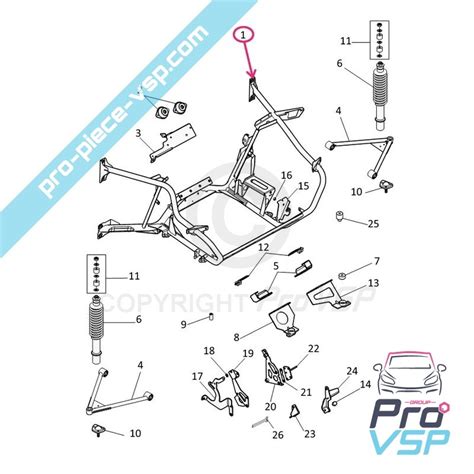 Berceau Moteur Origine Voiture Sans Permis Du First