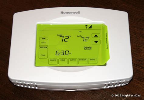 Honeywells Wifi Enabled Thermostat Is Hot Cool Controlled Remotely And Easy To Install