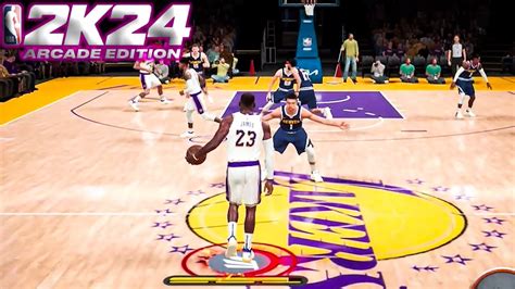 Insane Gameplay W Lebron In Nba 2k24 Arcade Edition Ultra Graphics