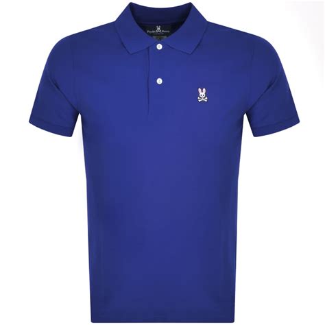 Psycho Bunny Classic Polo T Shirt Blue Mainline Menswear United States