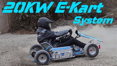 Kw E Gokart Mit Offroad Reifen Youtube