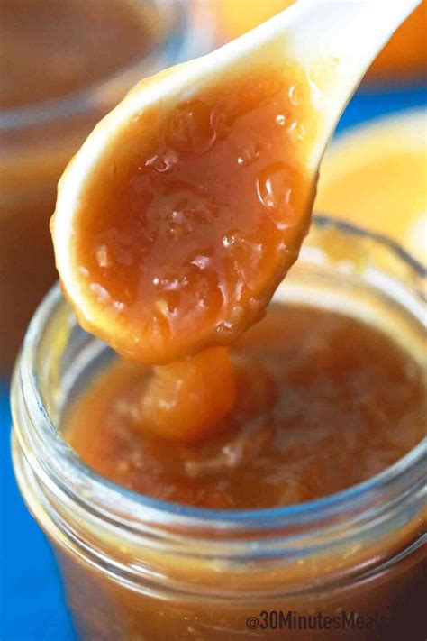 Homemade Orange Sauce Recipe - 30 minutes meals