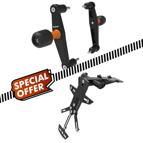 Bundle Crash Bobbins Tail Tidy For Ktm Super Duke R Evo