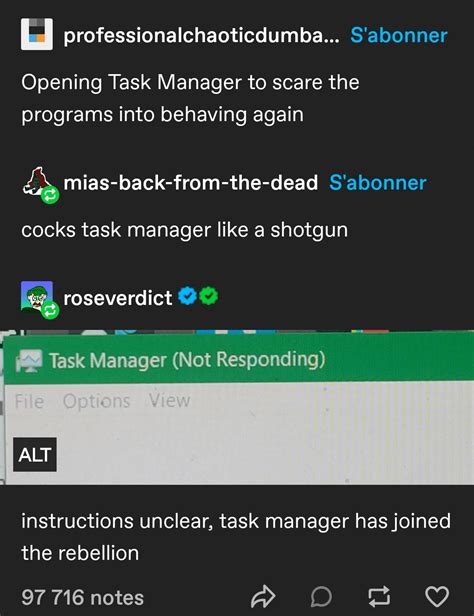 Task Manager Rcuratedtumblr