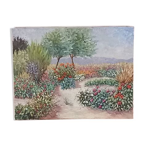 Huile Sur Toile Signée Selency