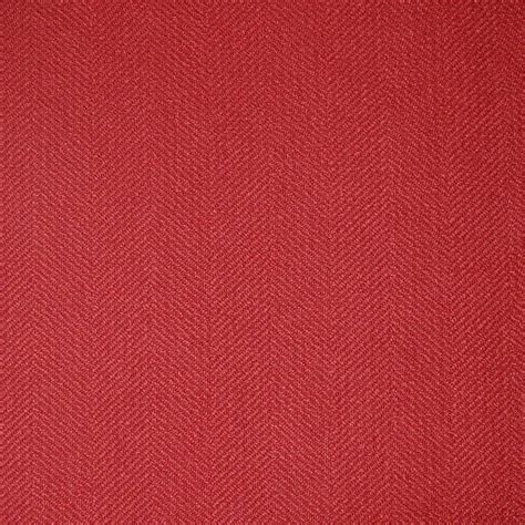 Raja Red Herringbone Made In Usa Upholstery Fabric By The Yard G