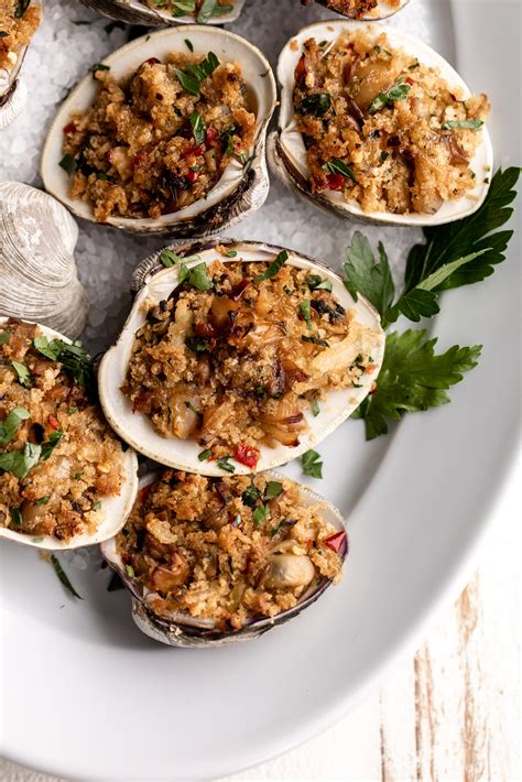 Stuffed Clams Recipe Cooking With Cocktail Rings