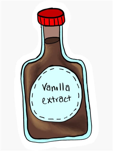 Explore Delightful Vanilla Extract Clipart For Your Creative Projects