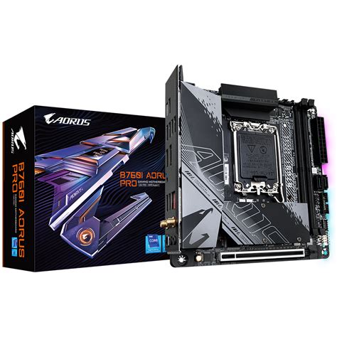 B760I AORUS PRO Rev 1 x Спецификация Материнские платы GIGABYTE