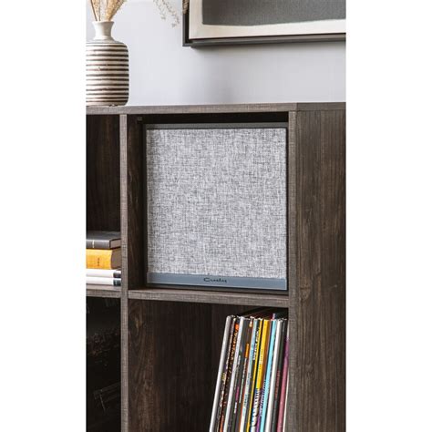 Kaplan Record Bookcase With Speaker Value City Furniture