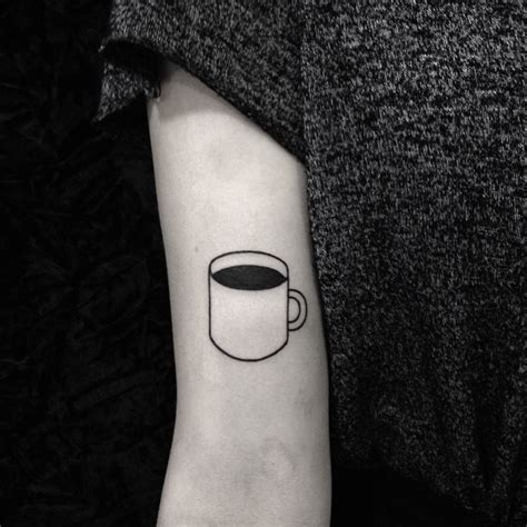 Cup Of Coffee Tattoo On The Arm Tattoogrid Net