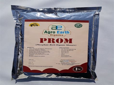 50 Kg Bag PROM Phosphate Rich Organic Manure Rs 10 Kg Agro Earth