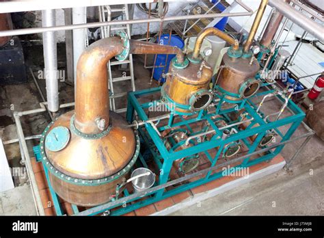 Old Rum Distillery Factory In Saint Lucia Stock Photo Alamy