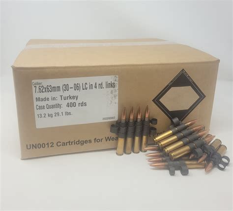 Surplus Usgi St Louis Odr 30 06 M2 Armor Piercing Ammunition 20 Rounds