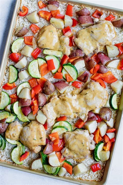 Sheet Pan Chicken And Veggies Easy And Healthy Krolls Korner