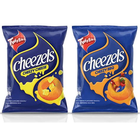 TKM Twisties Cheezels Cheezy Rings 60g Shopee Malaysia