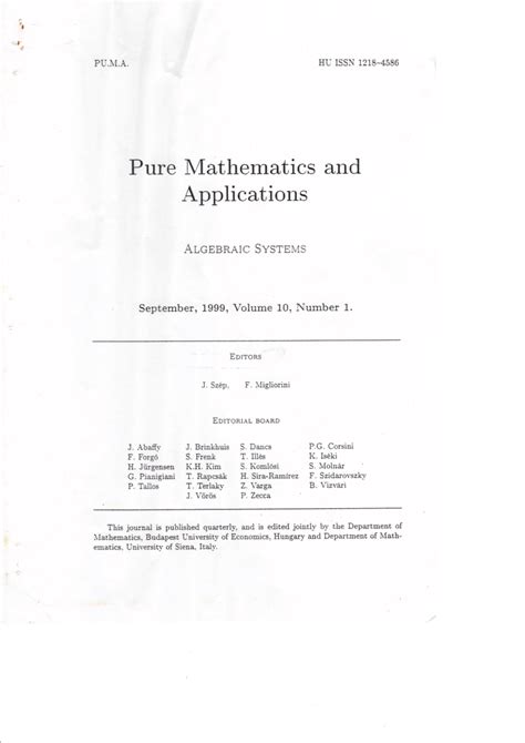 Pdf Abundant Semigroups With Left Idempotents